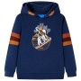 Children's navy blue hooded sweatshirt 128 by , Kids T-shirts - Ref: Foro24-13147, Price: 12,99 €, Discount: %