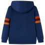 Children's navy blue hooded sweatshirt 128 by , Kids T-shirts - Ref: Foro24-13147, Price: 12,99 €, Discount: %