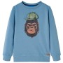 Medium blue children's sweatshirt 116 by , Kids T-shirts - Ref: Foro24-13201, Price: 10,97 €, Discount: %