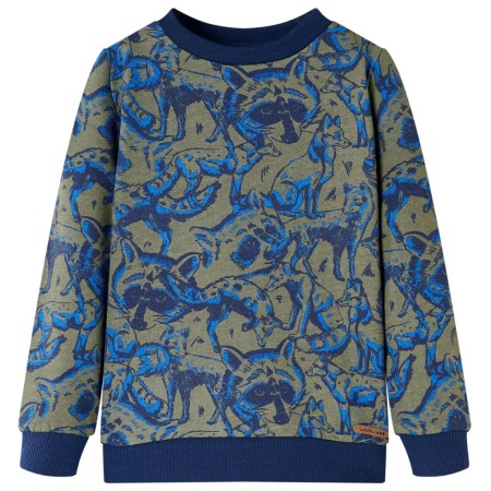 Sudadera infantil caqui 116