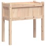 Outdoor planters with legs 2 pcs solid pine wood by , Pots and planters - Ref: Foro24-837555, Price: 71,99 €, Discount: %