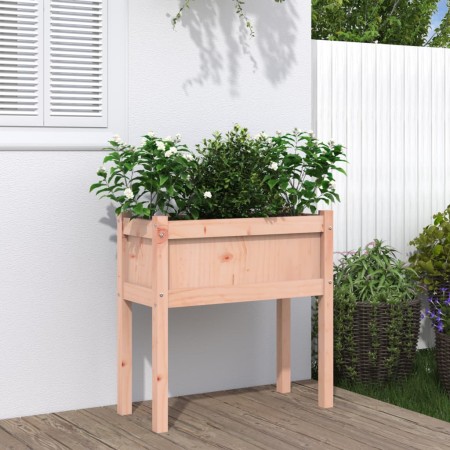 Planter with solid Douglas fir wood legs 70x31x70 cm by , Pots and planters - Ref: Foro24-837560, Price: 42,36 €, Discount: %