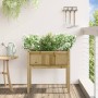 Planter with impregnated pine wood legs 70x31x70 cm by , Pots and planters - Ref: Foro24-837562, Price: 43,55 €, Discount: %