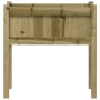 Planter with impregnated pine wood legs 70x31x70 cm by , Pots and planters - Ref: Foro24-837562, Price: 43,55 €, Discount: %