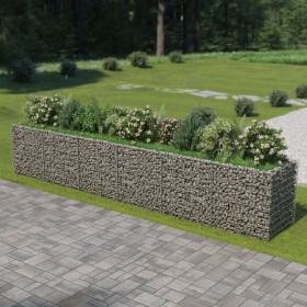 Steel gabion bed 540x90x100 cm by vidaXL, Pots and planters - Ref: Foro24-143554, Price: 244,21 €, Discount: %