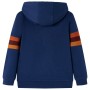 Children's navy blue hooded sweatshirt 104 by , Kids T-shirts - Ref: Foro24-13145, Price: 14,99 €, Discount: %