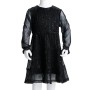 Black long sleeve children's dress 140 by , Children's dresses - Ref: Foro24-14886, Price: 21,99 €, Discount: %