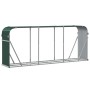 Leñero de acero galvanizado verde 234x45x100 cm de , Bolsas y soportes de leña - Ref: Foro24-364545, Precio: 62,73 €, Descuen...