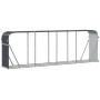 Anthracite gray galvanized steel log holder 300x45x100 cm by , Firewood bags and holders - Ref: Foro24-364566, Price: 67,99 €...