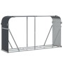 Anthracite gray galvanized steel firewood rack 180x45x100 cm by , Firewood bags and holders - Ref: Foro24-364564, Price: 53,9...