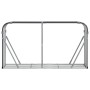 Anthracite gray galvanized steel firewood rack 180x45x100 cm by , Firewood bags and holders - Ref: Foro24-364564, Price: 53,9...