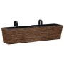 Planter set 2 pieces brown water hyacinth by vidaXL, Pots and planters - Ref: Foro24-45581, Price: 95,99 €, Discount: %