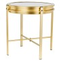 Home&Styling Side table with gold clock by , Side tables - Ref: Foro24-447476, Price: 55,88 €, Discount: %