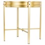 Home&Styling Side table with gold clock by , Side tables - Ref: Foro24-447476, Price: 55,88 €, Discount: %