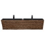 Planter set 2 pieces brown water hyacinth by vidaXL, Pots and planters - Ref: Foro24-45581, Price: 95,99 €, Discount: %