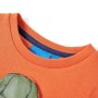 Dunkelorangefarbenes Kinder-Sweatshirt 140 von , Kinder-T-Shirts - Ref: Foro24-13198, Preis: 12,99 €, Rabatt: %