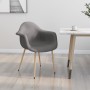 Light gray fabric dining chair by , dining chairs - Ref: Foro24-338086, Price: 93,24 €, Discount: %