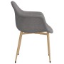 Light gray fabric dining chair by , dining chairs - Ref: Foro24-338086, Price: 93,99 €, Discount: %