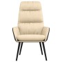 Sillón de relax de tela crema de , Sillones - Ref: Foro24-341121, Precio: 100,01 €, Descuento: %