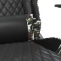 Gaming-Stuhl mit Massage-Fußstütze aus schwarzem Camouflage-Kunstleder von , Gaming-Stühle - Ref: Foro24-345532, Preis: 146,4...