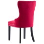 Dining chairs 2 units red wine velvet by , dining chairs - Ref: Foro24-287963, Price: 313,99 €, Discount: %