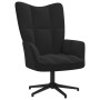 Sillón de relax de terciopelo negro de , Sillones - Ref: Foro24-328101, Precio: 119,02 €, Descuento: %