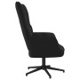 Black velvet relaxation armchair by , Armchairs - Ref: Foro24-328101, Price: 119,99 €, Discount: %