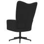 Black velvet relaxation armchair by , Armchairs - Ref: Foro24-328101, Price: 119,99 €, Discount: %