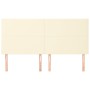 Headboards 4 units cream-colored synthetic leather 90x5x78/88cm by , Headboards and footboards - Ref: Foro24-3116156, Price: ...