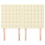 Headboards 4 units cream-colored synthetic leather 72x5x78/88 cm by , Headboards and footboards - Ref: Foro24-3116424, Price:...