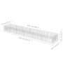 Steel gabion bed 540x90x50 cm by vidaXL, Pots and planters - Ref: Foro24-143555, Price: 144,45 €, Discount: %