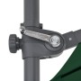 Cantilever umbrella with green steel pole 250x250 cm by vidaXL, Umbrellas - Ref: Foro24-44625, Price: 94,90 €, Discount: %