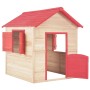 Casa de juegos para niños de madera de abeto rojo de vidaXL, Casitas infantiles - Ref: Foro24-91792, Precio: 346,85 €, Descue...