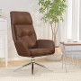 Brown Genuine Leather Relaxation Chair by , Armchairs - Ref: Foro24-341286, Price: 192,46 €, Discount: %