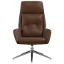 Brown Genuine Leather Relaxation Chair by , Armchairs - Ref: Foro24-341286, Price: 192,46 €, Discount: %