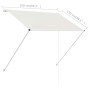 Einziehbare Markise 150x150 cm creme von vidaXL, Markisen - Ref: Foro24-143764, Preis: 48,04 €, Rabatt: %