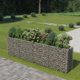 Steel gabion bed 360x50x100 cm by vidaXL, Pots and planters - Ref: Foro24-143560, Price: 180,99 €, Discount: %