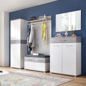 Germania GW-Topix white and concrete gray wardrobe by Germania, Wardrobes - Ref: Foro24-440232, Price: 344,99 €, Discount: %