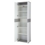 Germania GW-Topix Kleiderschrank in Weiß und Betongrau von Germania, Kleiderschränke - Ref: Foro24-440232, Preis: 344,99 €, R...