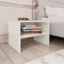 Bedside tables 2 units plywood white 40x30x30 cm by vidaXL, Nightstands - Ref: Foro24-800076, Price: 41,06 €, Discount: %