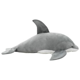 Delfín de peluche gris de vidaXL, Animales de peluche - Ref: Foro24-80231, Precio: 77,99 €, Descuento: %