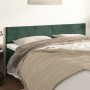 Headboards 2 units of dark green velvet 80x5x78/88 cm by , Headboards and footboards - Ref: Foro24-345821, Price: 60,57 €, Di...