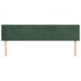 Headboards 2 units of dark green velvet 80x5x78/88 cm by , Headboards and footboards - Ref: Foro24-345821, Price: 60,57 €, Di...