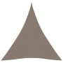 Toldo de vela triangular tela Oxford gris taupe 4x4x4 m de , Sombrillas - Ref: Foro24-135451, Precio: 34,99 €, Descuento: %