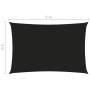 Rechteckige Segelmarkise Oxford-Stoff schwarz 3x5 m von , Sonnenschirme - Ref: Foro24-135762, Preis: 47,93 €, Rabatt: %