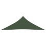 Dark green HDPE sail awning 160 g/m² 3x3x3 m by , Umbrellas - Ref: Foro24-311472, Price: 26,99 €, Discount: %