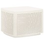 Mesa de jardín plástico blanco 53x53x40 cm de , Mesas de jardín - Ref: Foro24-315856, Precio: 49,97 €, Descuento: %