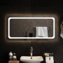 Espejo de baño con LED 100x50 cm de , Espejos - Ref: Foro24-151792, Precio: 81,47 €, Descuento: %