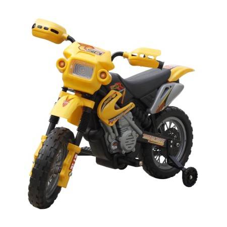 Yellow and black children's motorcycle by , electric toy vehicles - Ref: Foro24-80055, Price: 110,10 €, Discount: %