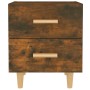 Smoked oak nightstand 40x35x47.5 cm by vidaXL, Nightstands - Ref: Foro24-817285, Price: 34,81 €, Discount: %